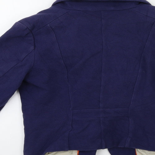H&M Womens Blue   Jacket Blazer Size 8