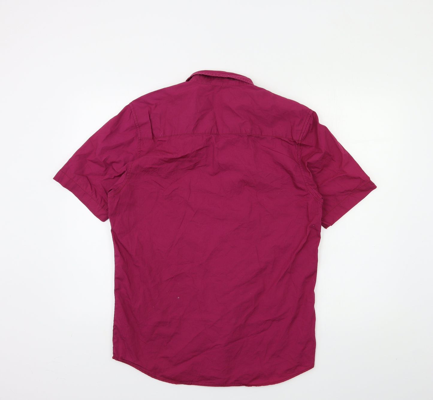 Industralize Mens Pink    Button-Up Size M