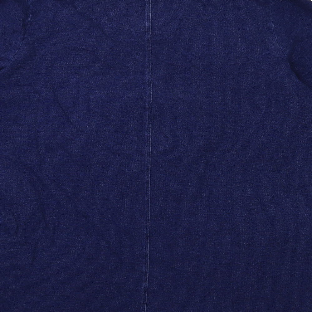 TU Womens Blue  Denim A-Line  Size 22