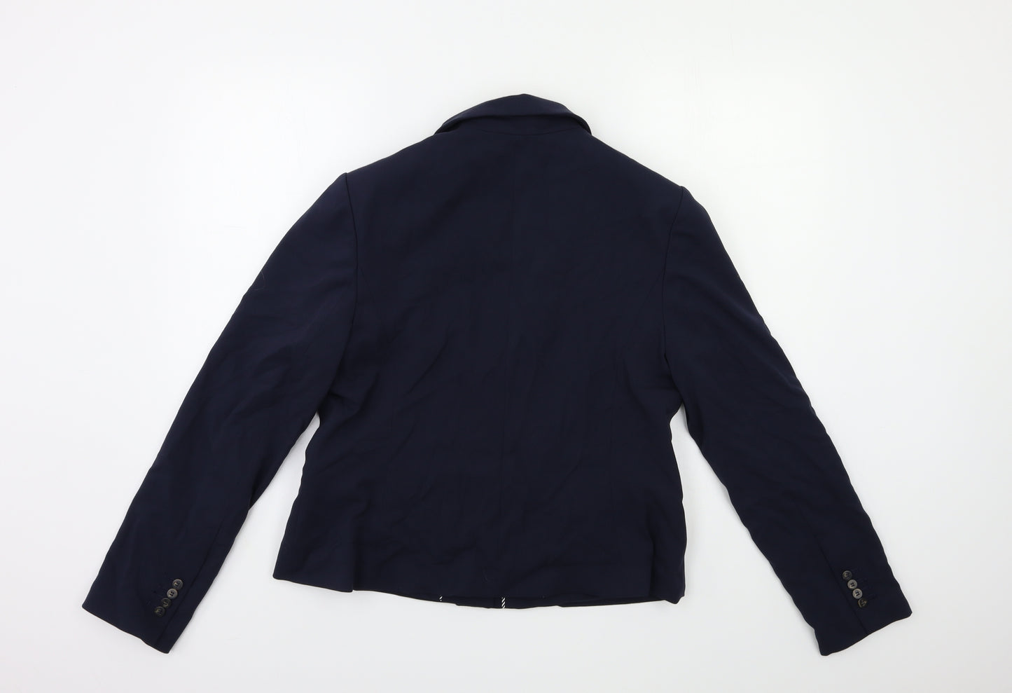 Marks and Spencer Womens Blue   Jacket Blazer Size 14