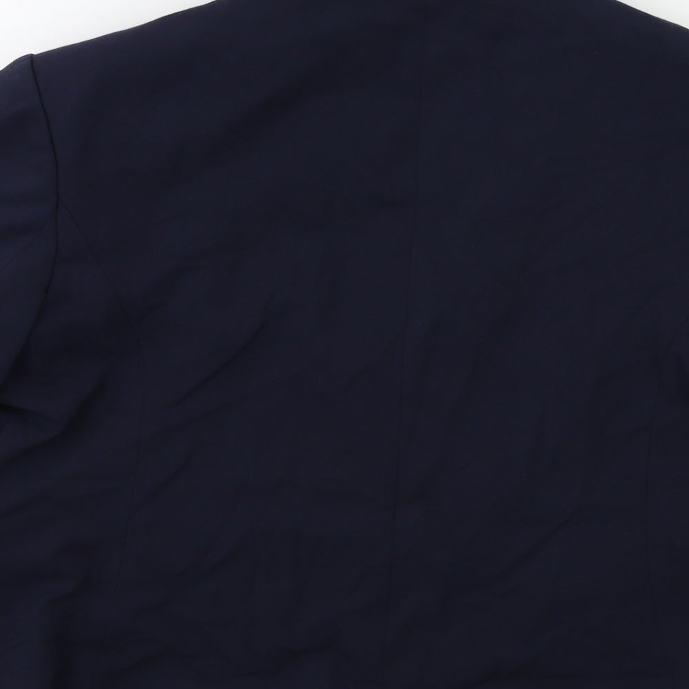 Marks and Spencer Womens Blue   Jacket Blazer Size 14