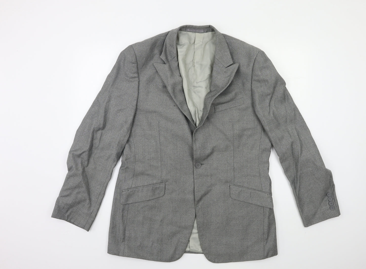 French Connection Mens Grey   Jacket Suit Jacket Size 40