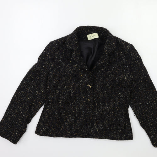 Minute Womens Black   Jacket  Size 12