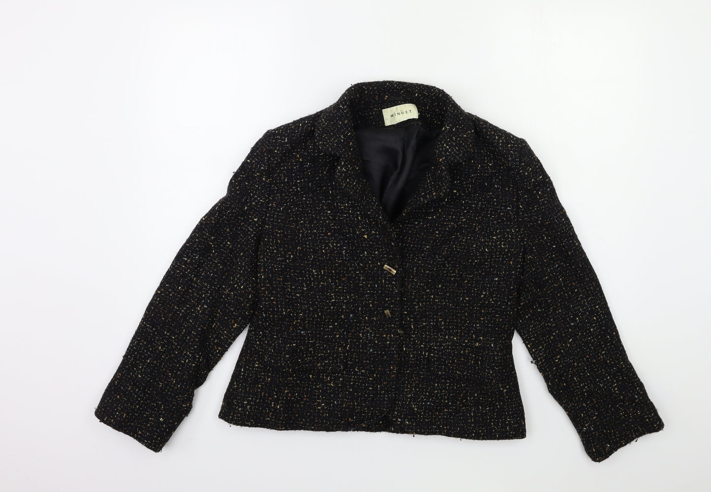 Minute Womens Black   Jacket  Size 12
