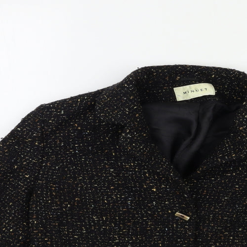 Minute Womens Black   Jacket  Size 12