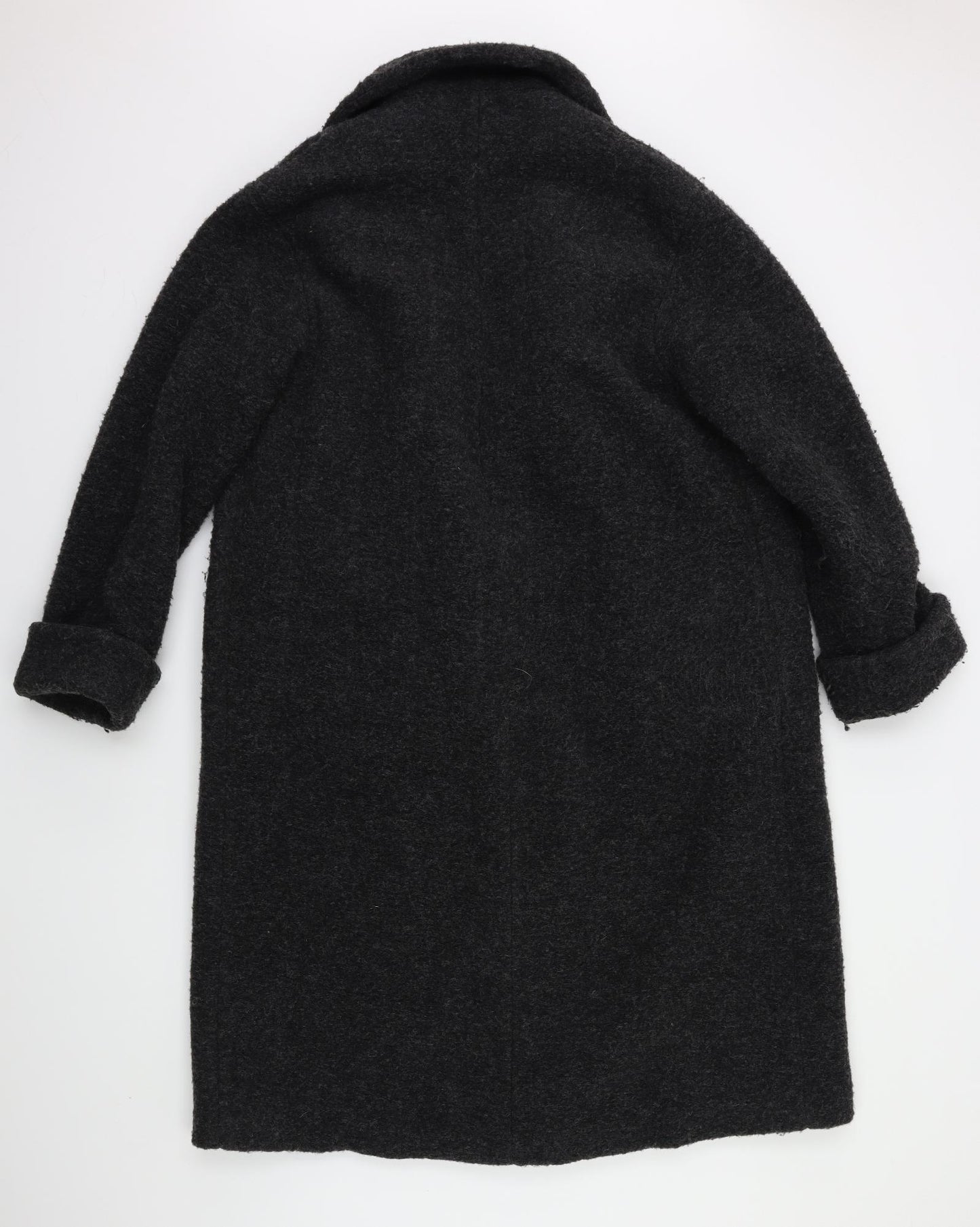 New Look Womens Black   Overcoat Coat Size 6
