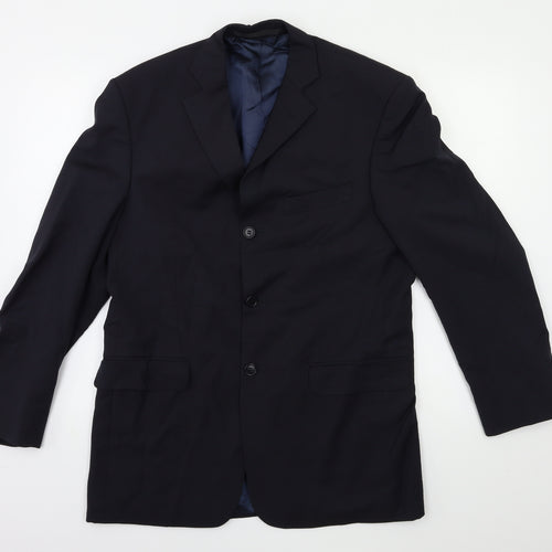 Marks and Spencer Mens Blue   Jacket Suit Jacket Size 38