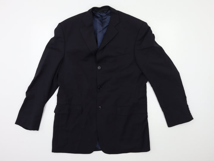 Marks and Spencer Mens Blue   Jacket Suit Jacket Size 38