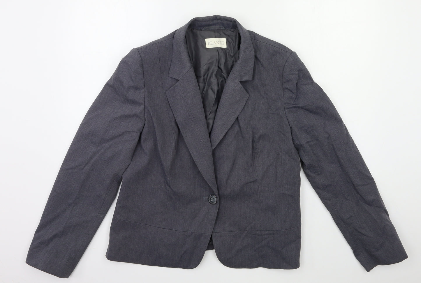 PLanet Womens Grey   Jacket Coat Size 14