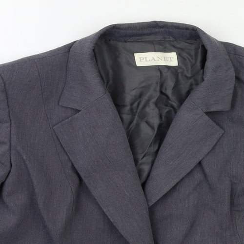 PLanet Womens Grey   Jacket Coat Size 14