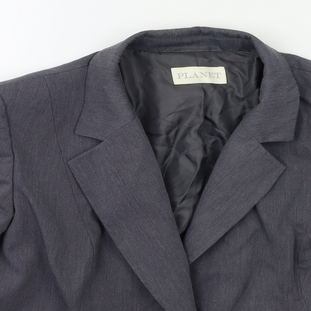 PLanet Womens Grey   Jacket Coat Size 14