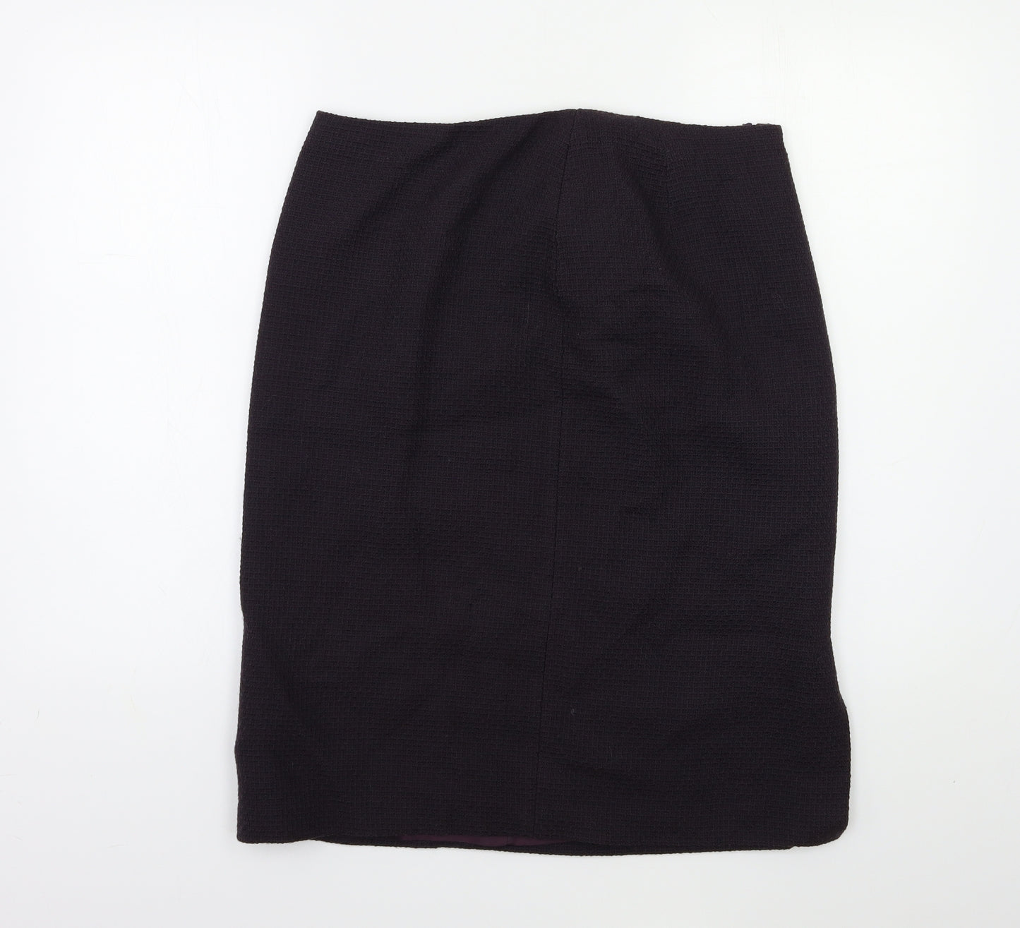 Marks and Spencer Womens Purple   Straight & Pencil Skirt Size 14