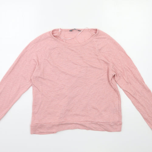 Nutmeg Womens Pink   Basic T-Shirt Size 10