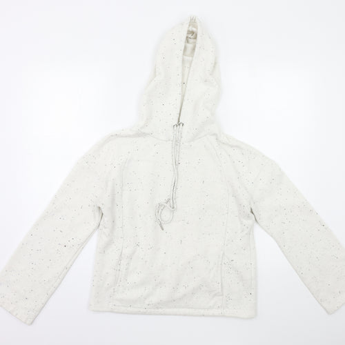 Matalan Womens White   Pullover Hoodie Size 8