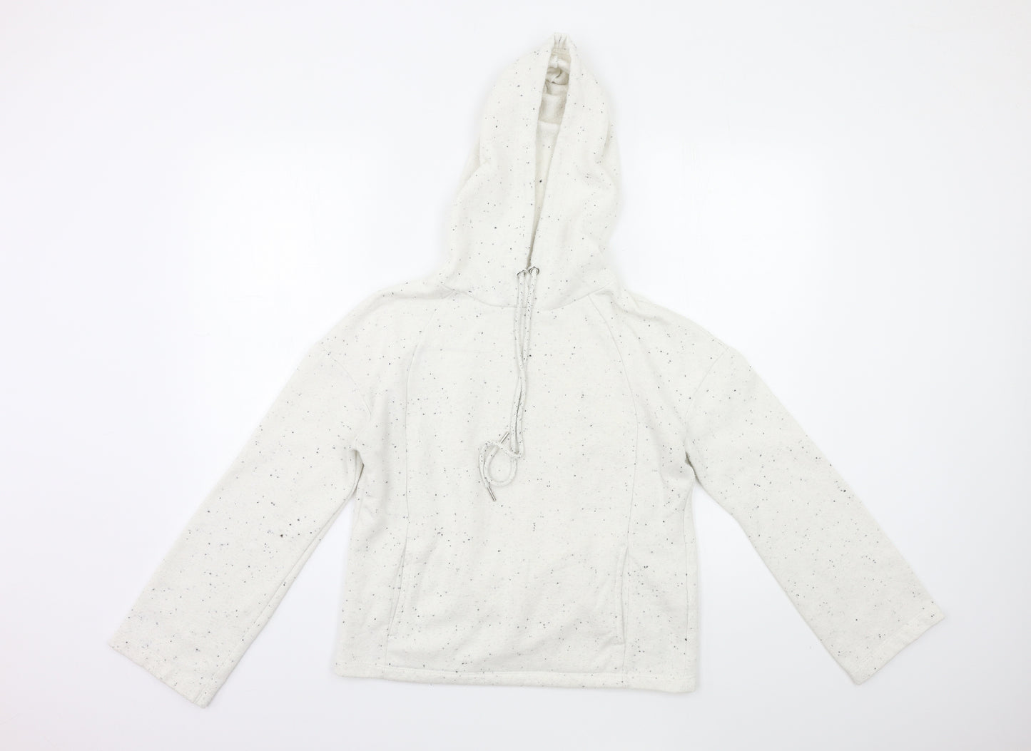 Matalan Womens White   Pullover Hoodie Size 8