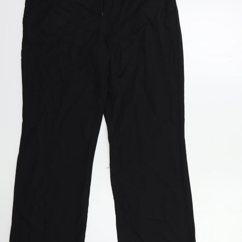 BHS Womens Black   Trousers  Size 12 L29 in