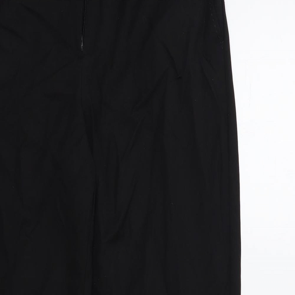 BHS Womens Black   Trousers  Size 12 L29 in