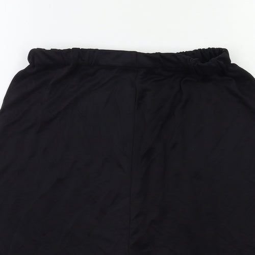 Topshop Womens Black   A-Line Skirt Size 12
