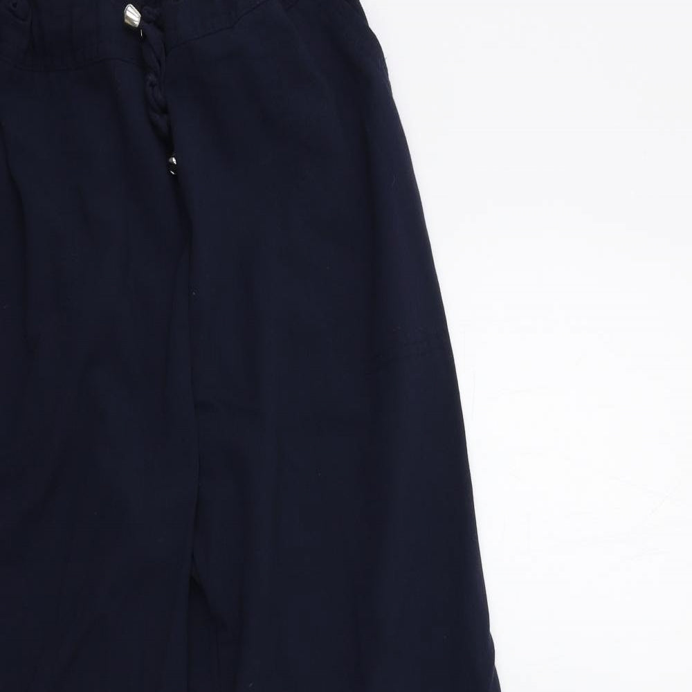 Matalan Womens Blue   Trousers  Size 14 L28 in