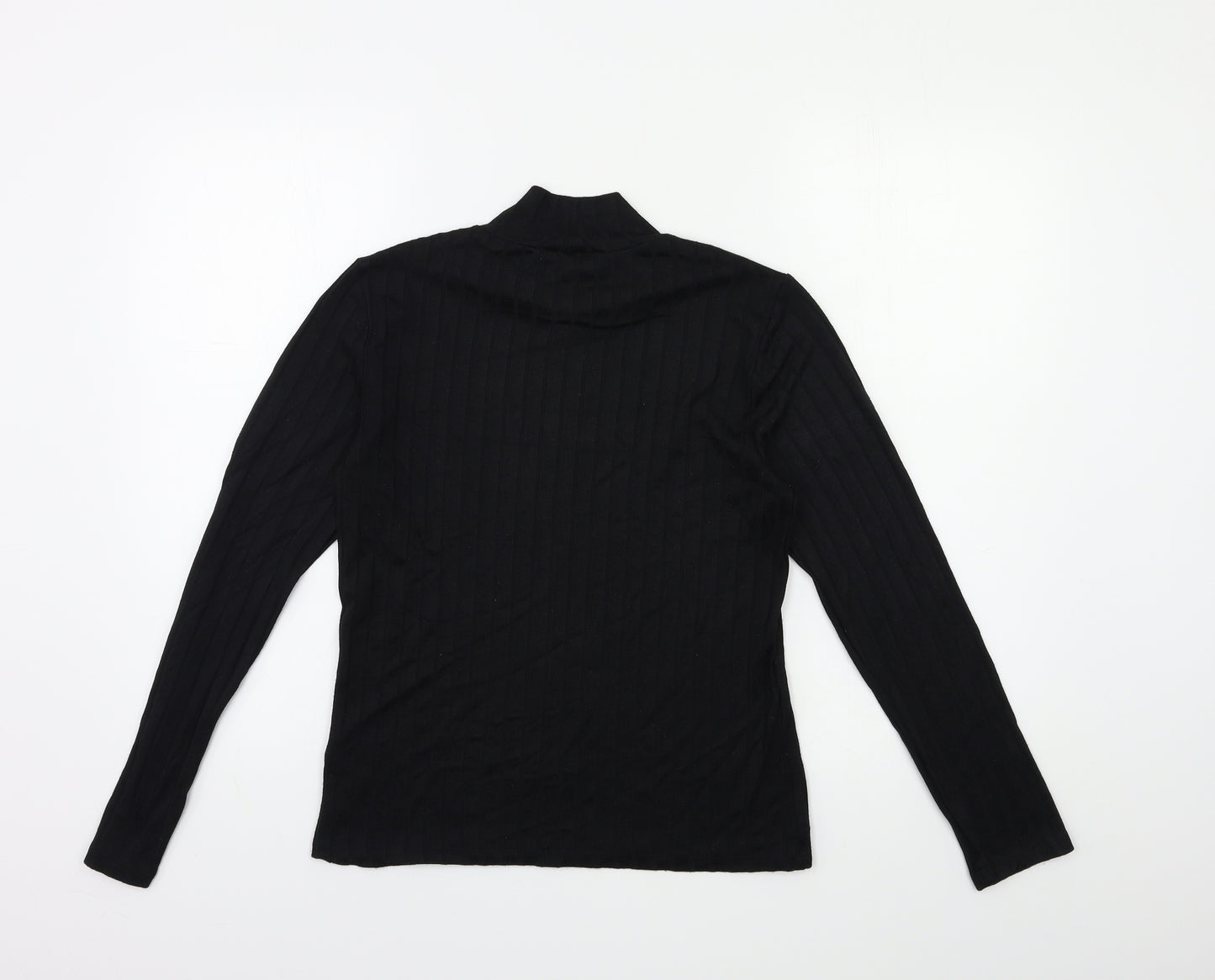 F&F Womens Black   Basic T-Shirt Size 8