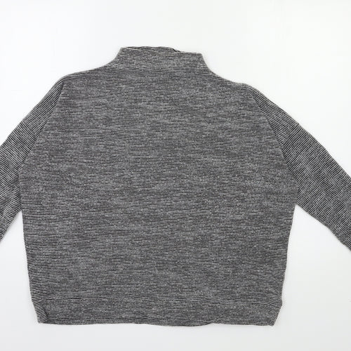 New Look Womens Grey   Pullover Sweatshirt Size 12