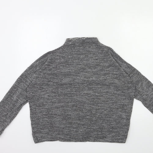 New Look Womens Grey   Pullover Sweatshirt Size 12