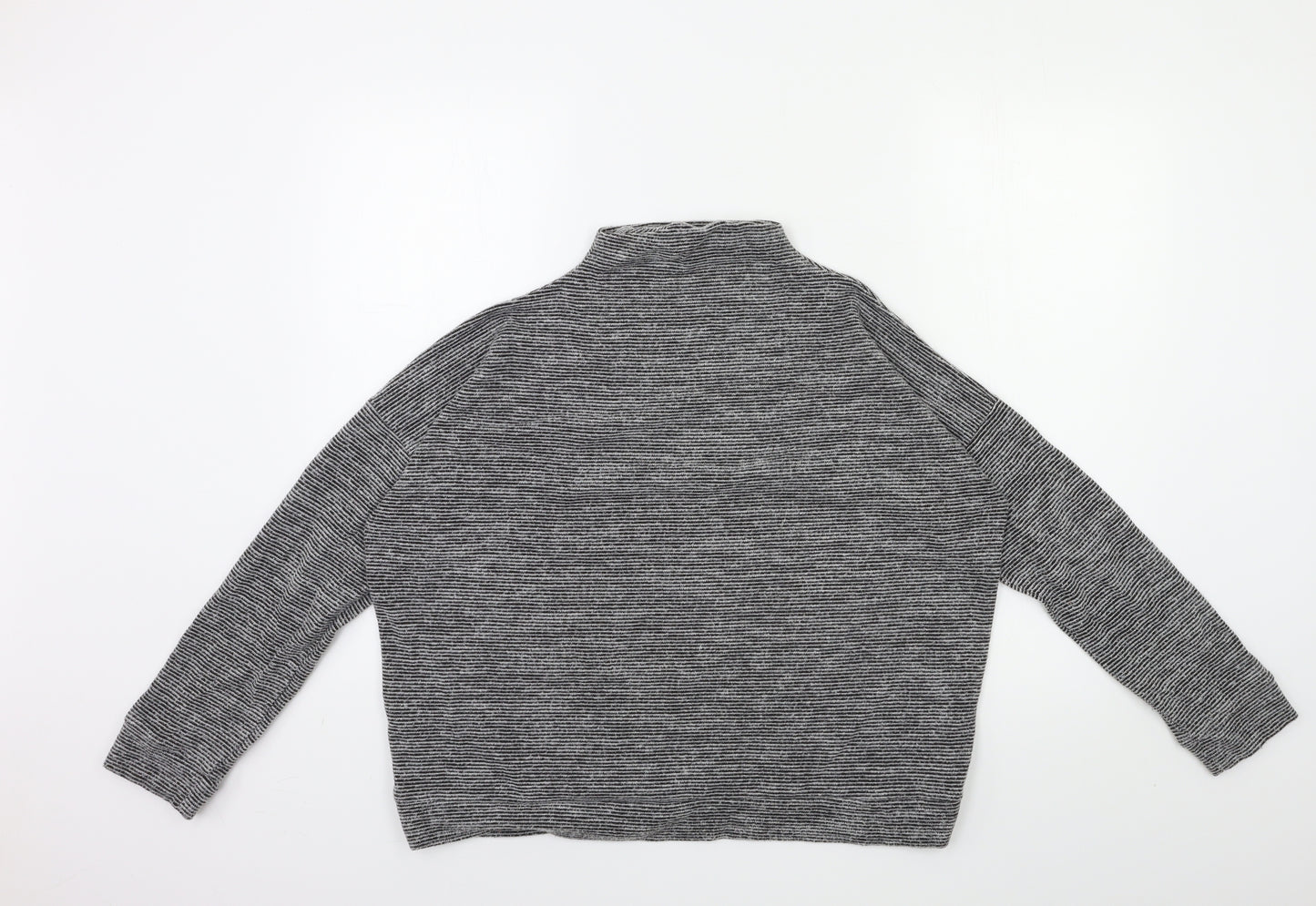 New Look Womens Grey   Pullover Sweatshirt Size 12