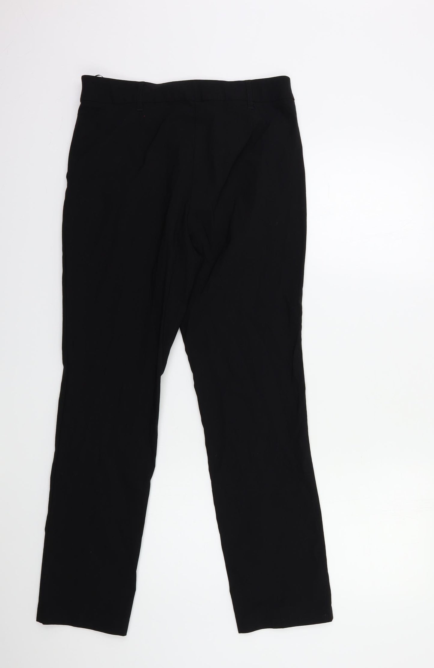 Papaya Womens Black   Trousers  Size 12 L30 in