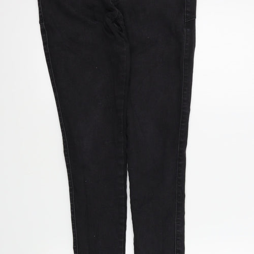 Preworn Womens Black   Skinny Jeans Size 12 L29 in