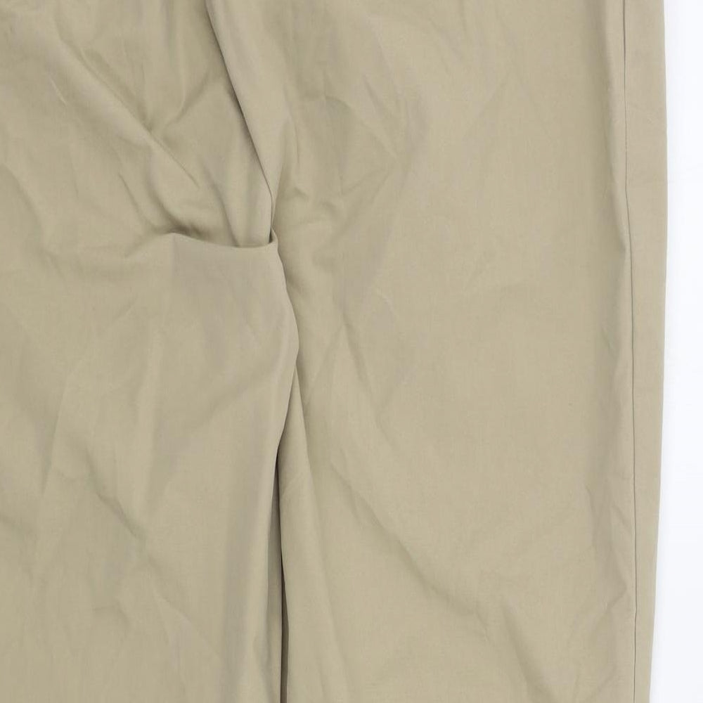 M&S Womens Brown   Trousers  Size 18 L27 in
