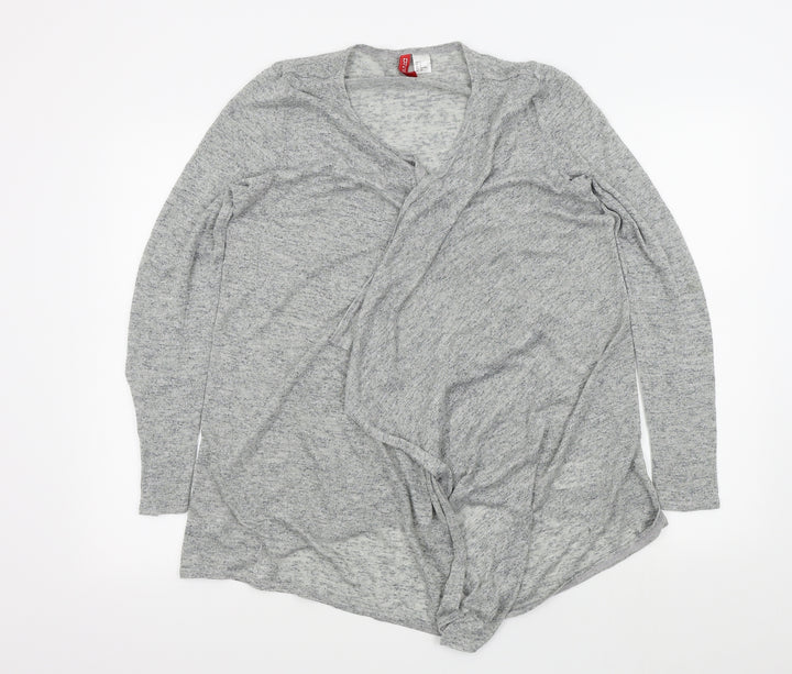H&M Womens Grey   Cardigan Jumper Size S