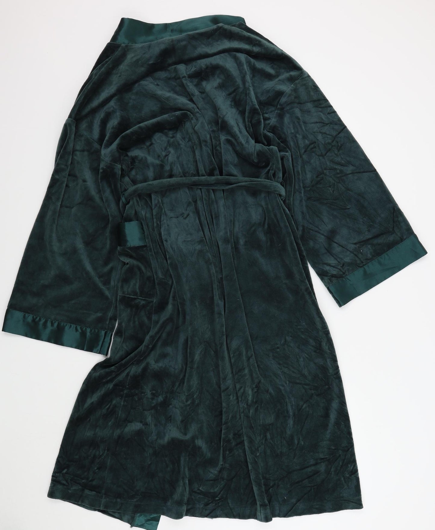 M&S Womens Green Solid  Top Robe Size 10