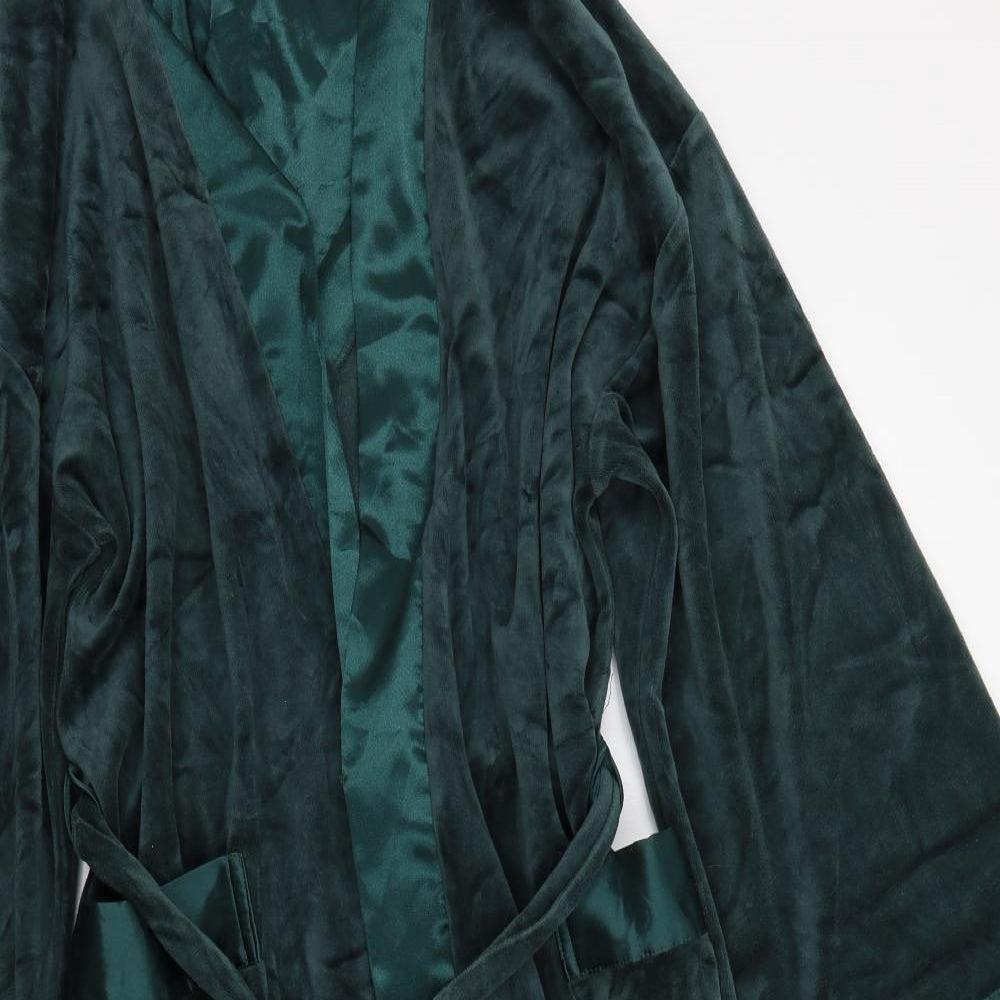 M&S Womens Green Solid  Top Robe Size 10