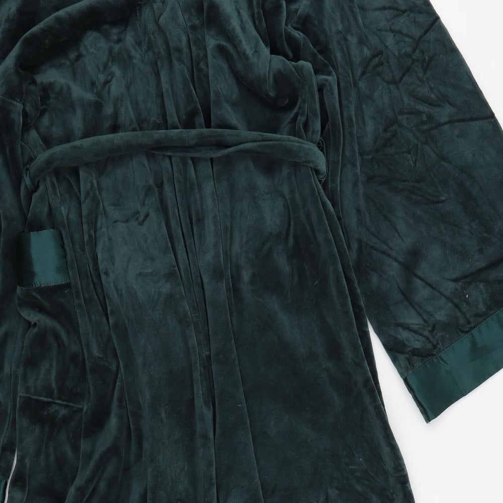 M&S Womens Green Solid  Top Robe Size 10