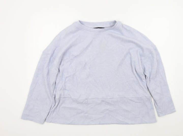 F&F Womens Blue Pullover Jumper Size 14