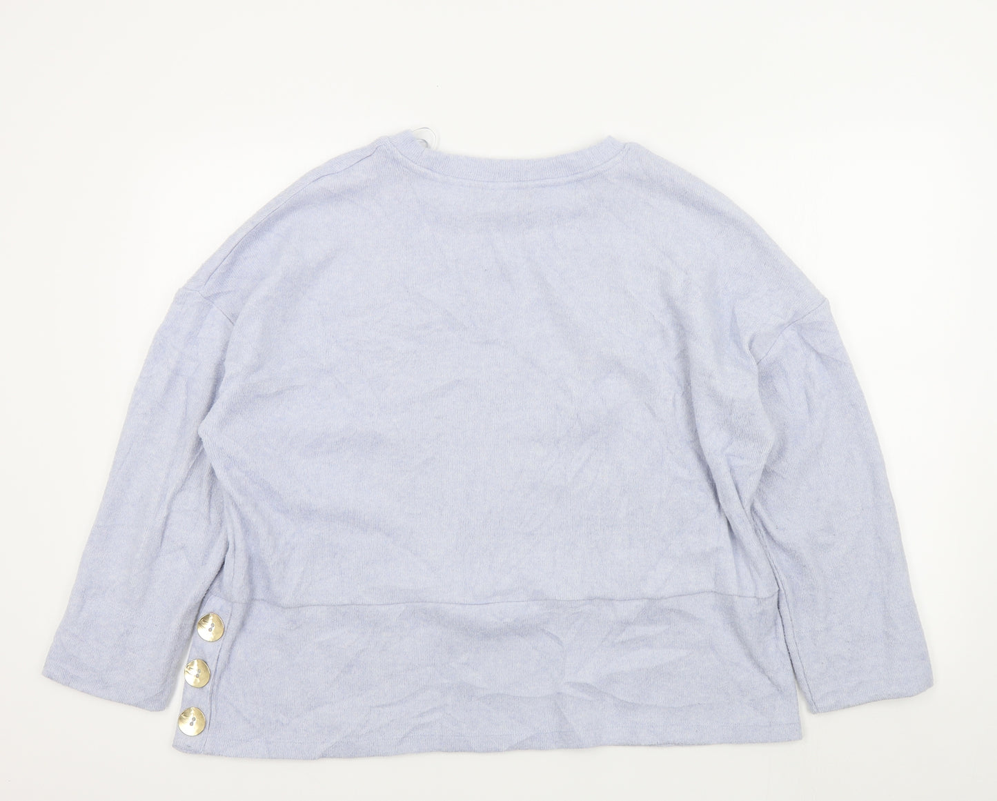 F&F Womens Blue   Pullover Jumper Size 14