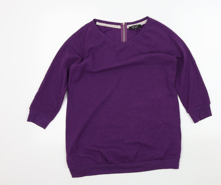 New Look Womens Pink   Pullover Jumper Size 10