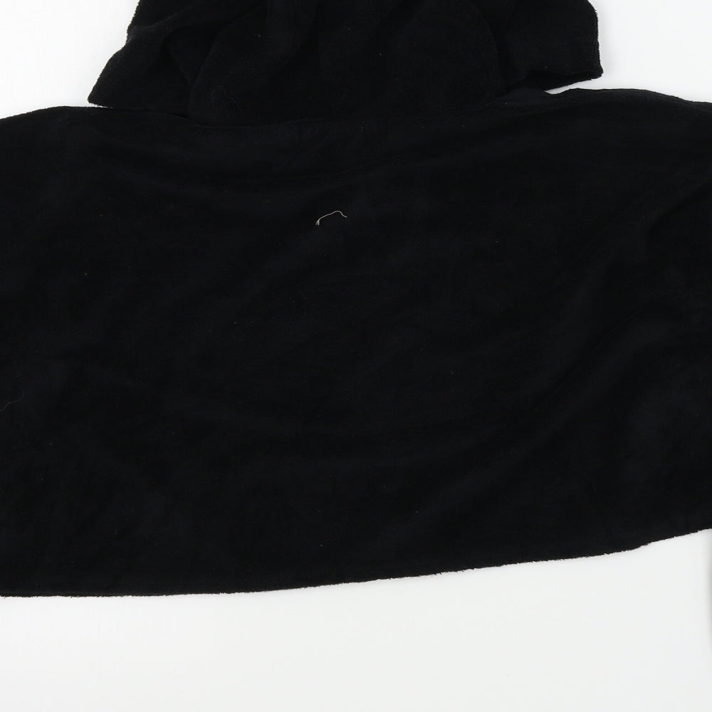 Missyempire Womens Black Houndstooth  Pullover Jumper Size 10