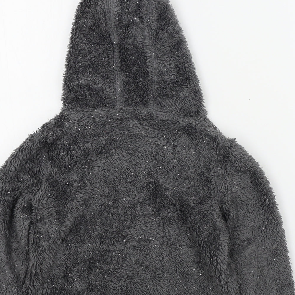 Hi Gear Girls Grey Colourblock  Pullover Jumper Size 3-4 Years