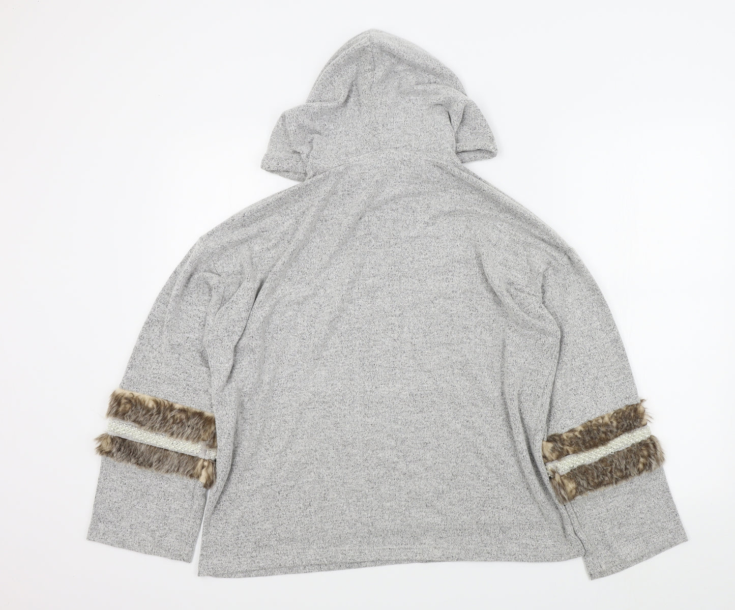 River Island Womens Grey   Pullover Jumper Size M
