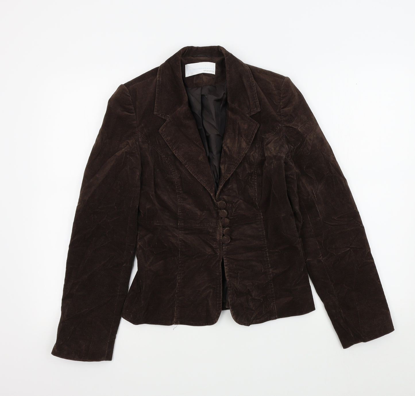 AMARANTO Womens Brown   Jacket  Size 10