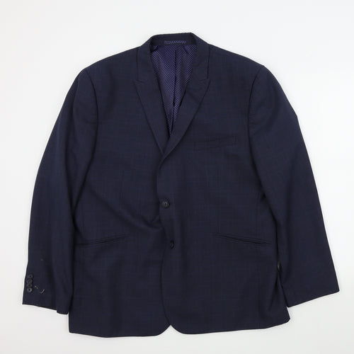 Taylor & Wright Mens Blue   Jacket Suit Jacket Size 46