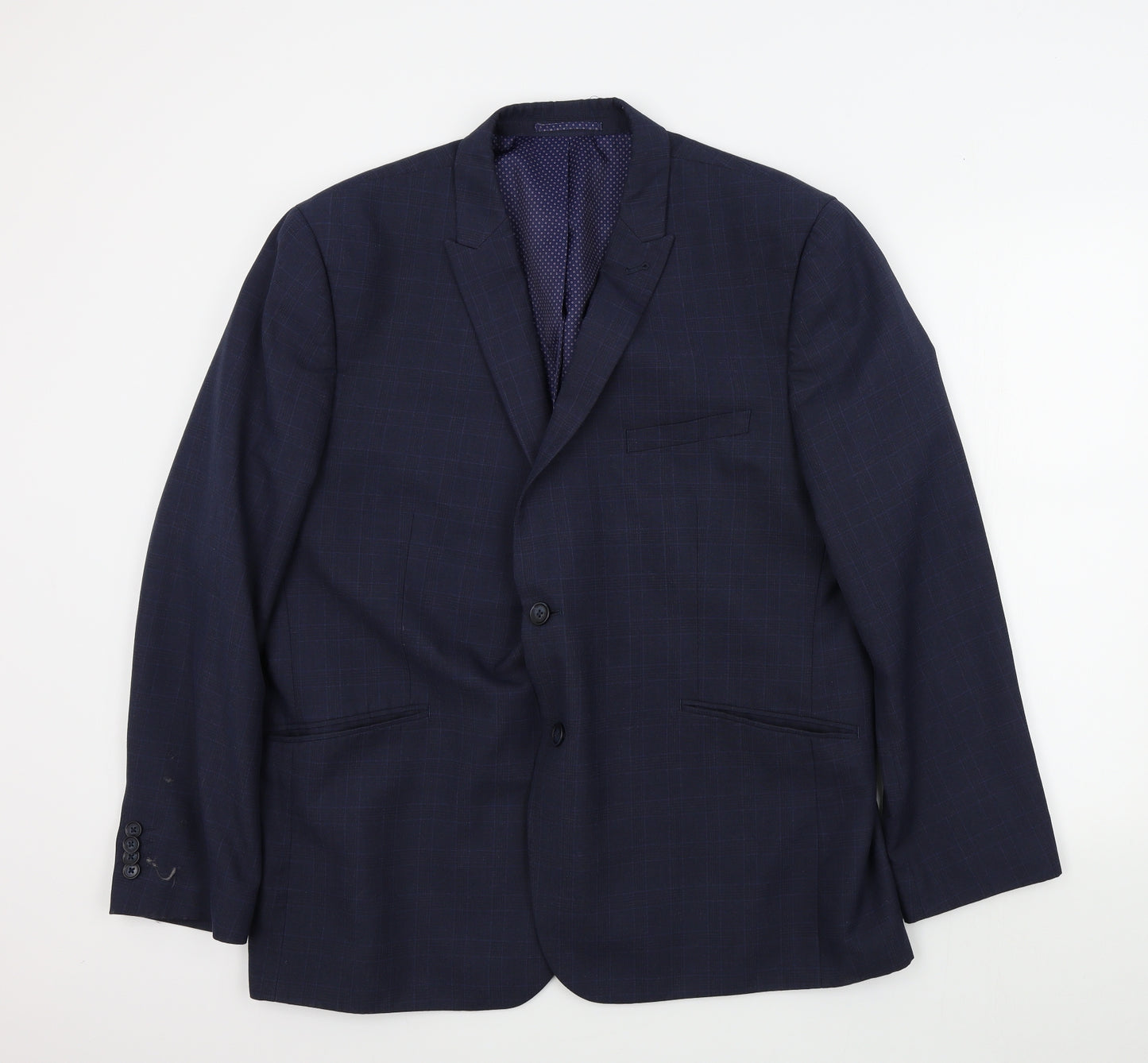 Taylor & Wright Mens Blue   Jacket Suit Jacket Size 46