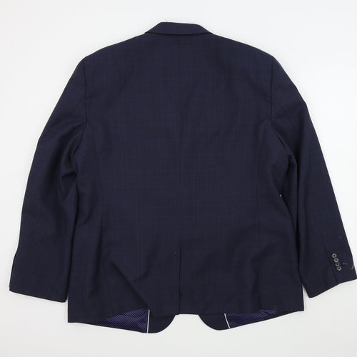 Taylor & Wright Mens Blue   Jacket Suit Jacket Size 46