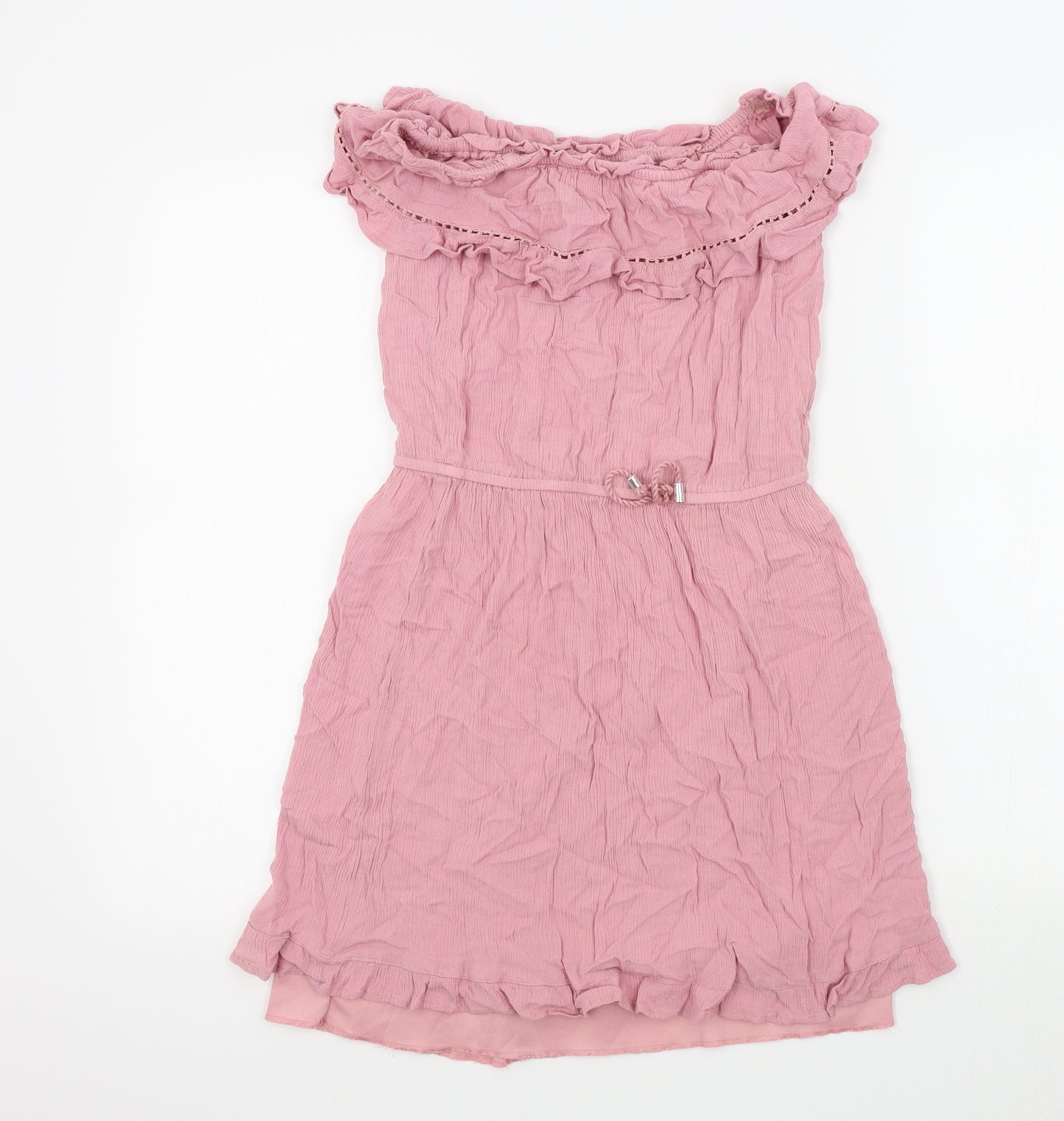 Primark Girls Orange Chevron  A-Line  Size 11-12 Years