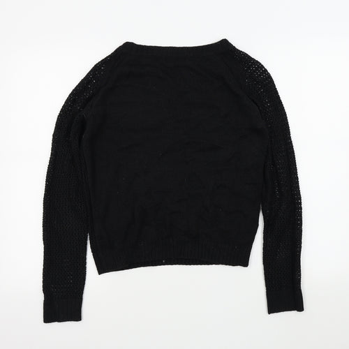 George Womens Black   Pullover Jumper Size 8