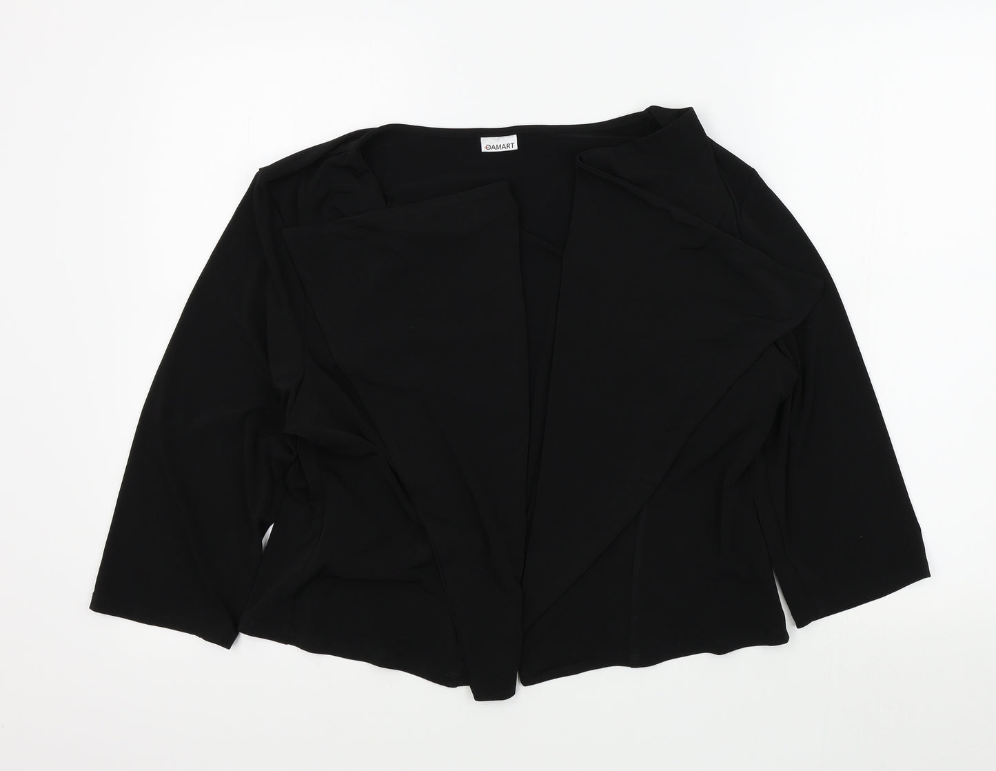 DMART Womens Black   Cardigan Jumper Size 2