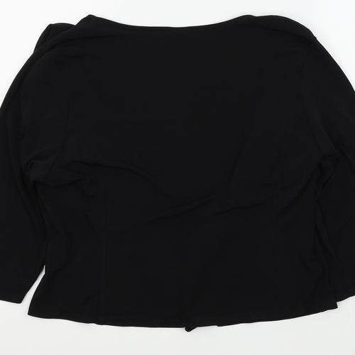 DMART Womens Black   Cardigan Jumper Size 2