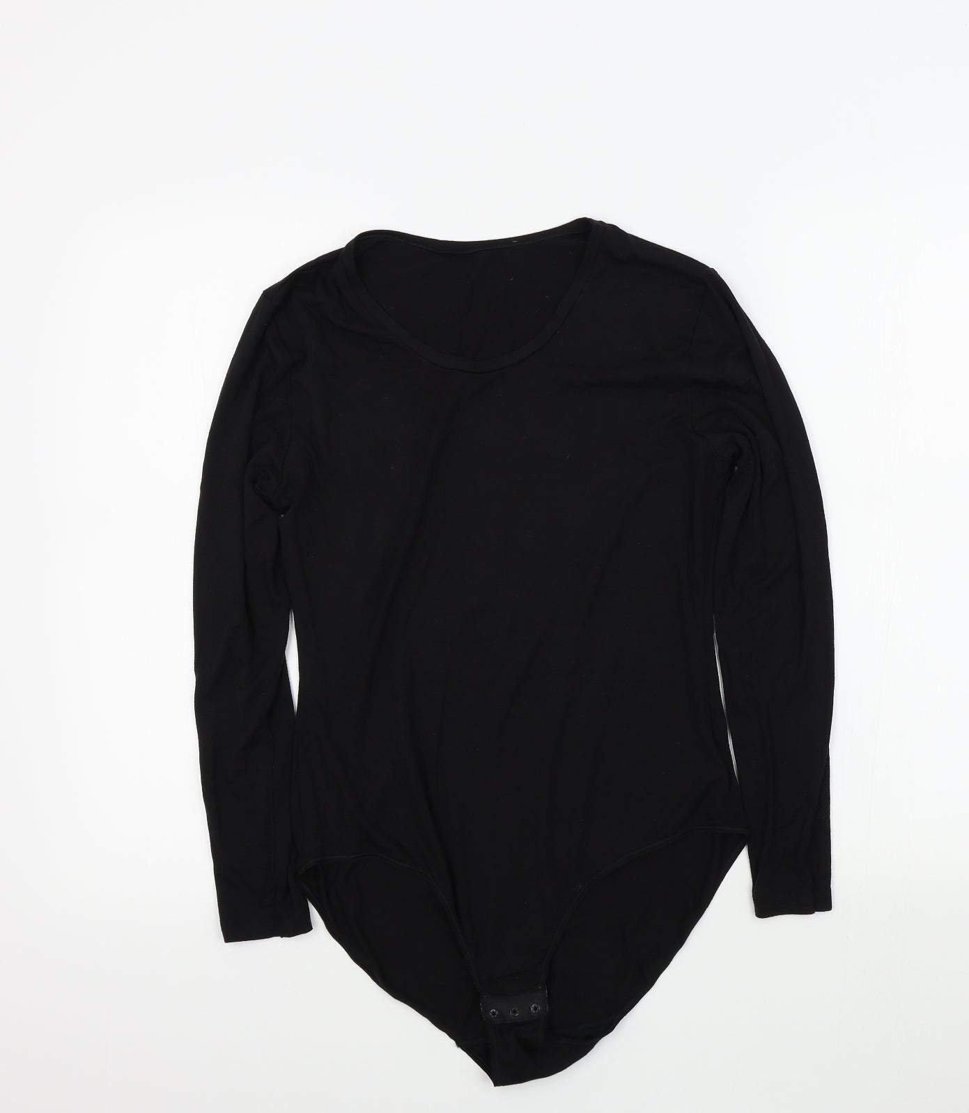 M&S Womens Black Colourblock  Bodysuit One-Piece Size 18