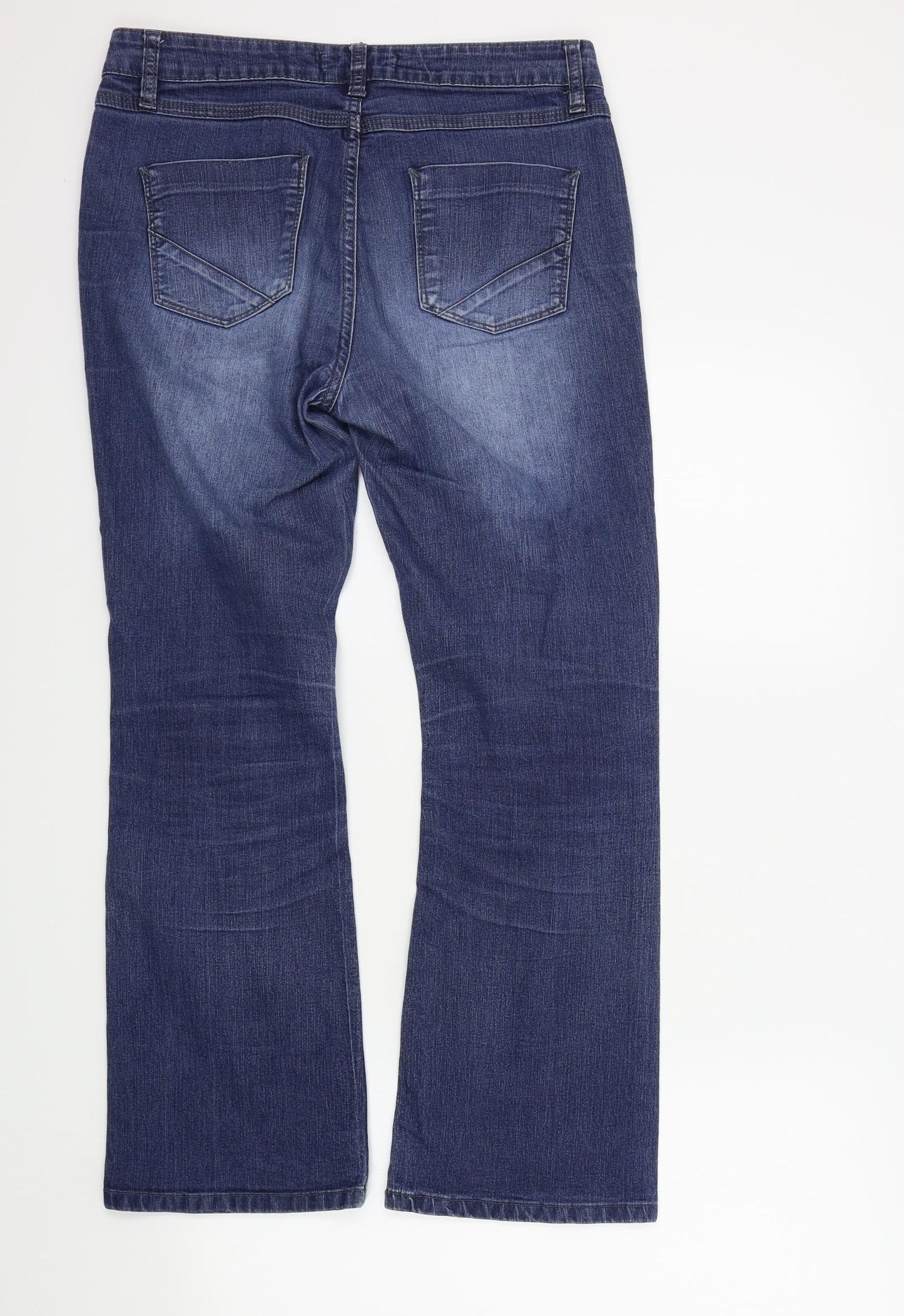 Papaya Womens Blue   Bootcut Jeans Size 10 L27 in